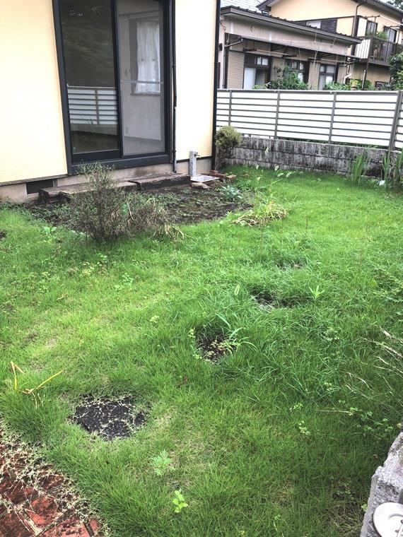 西恋ケ窪戸建の庭