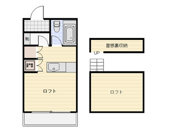 ハイツ三幸プレイス広沢の間取り