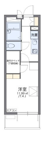 【間取り】 | レオパレスエルヴェール　サンク