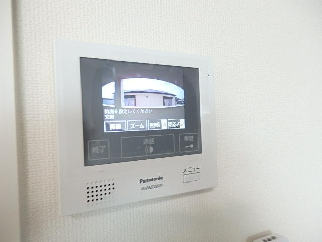 ラァマテラスの内装|カメラ付インターホン