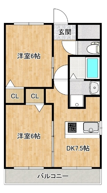 Acty1の間取り