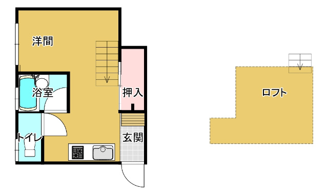 サンシャイン矢岳の間取り