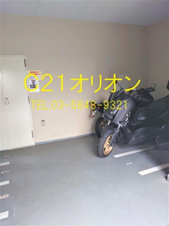 【その他共用部分】 | Due Nerima II／ドゥーエ練馬II | バイク置き場です！