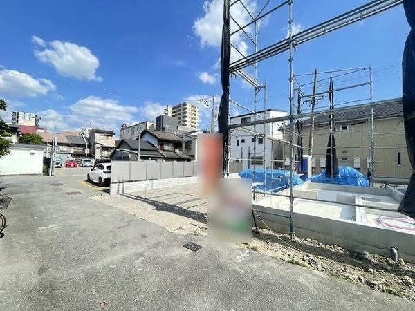 【前面道路含む現地写真】 | 大阪市城東区蒲生4丁目　新築戸建