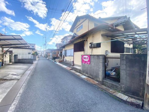 和歌山市井辺　中古戸建の前面道路含む現地写真