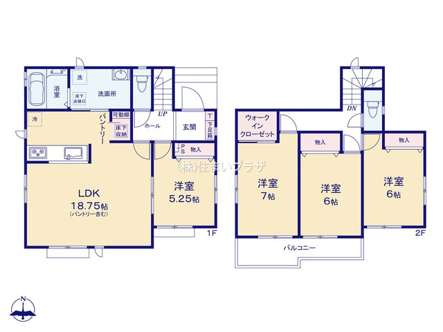 仲介手数料無料）一宮市北方町北方８１番の間取り