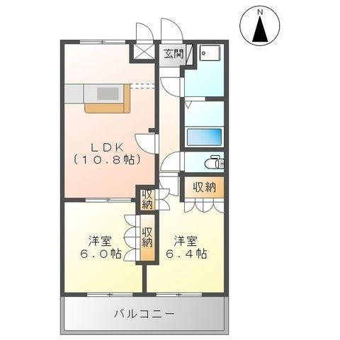 【間取り】 | カーサ・オランジュ
