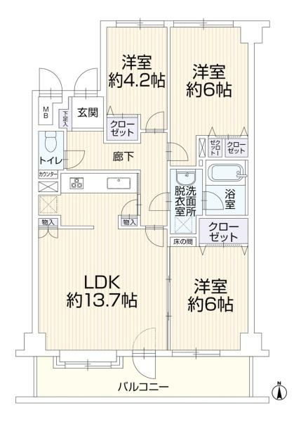 新川崎ガーデンハウス
