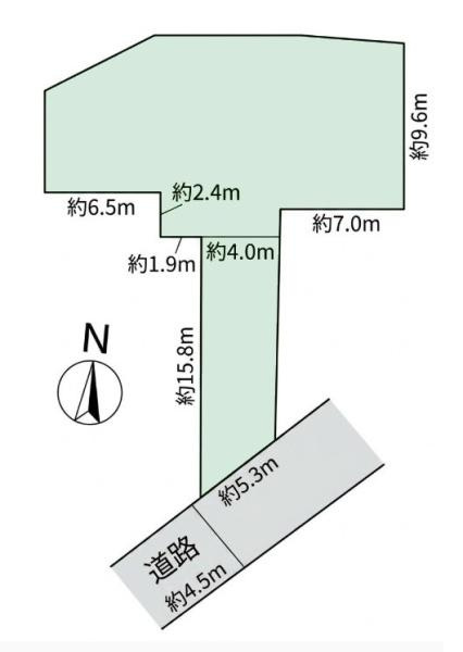 横浜市神奈川区片倉５丁目の売地