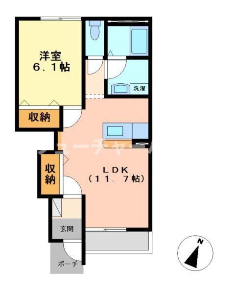ベルフルールの間取り