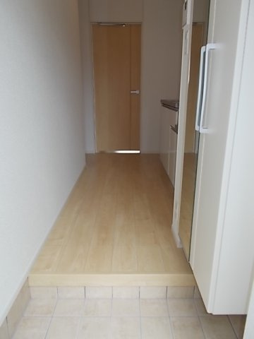プレジール冨士の玄関
