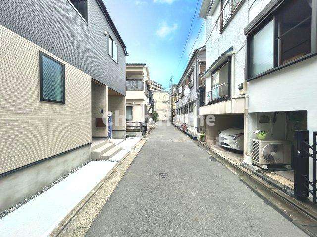 江戸川区春江町5丁目新築分譲住宅の前面道路含む現地写真|全面道路