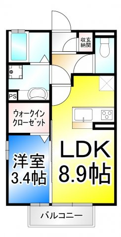 レジェーロ宇木の間取り