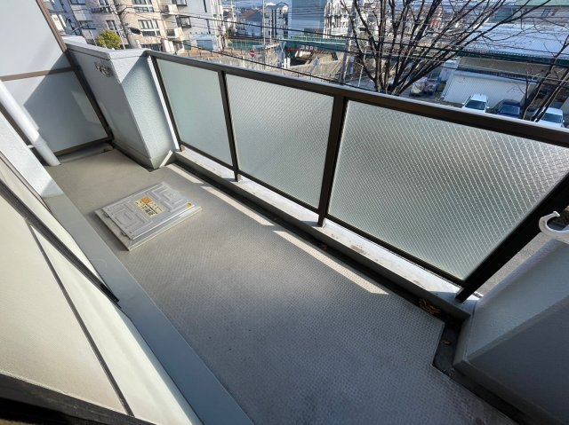 マンションライズのバルコニー