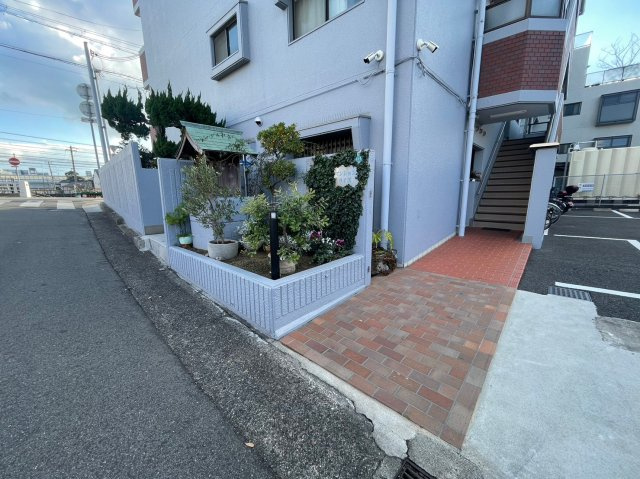 マンションライズのエントランス