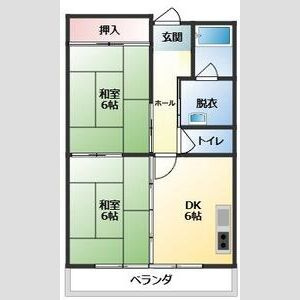 【間取り】 | コーポラス中銀