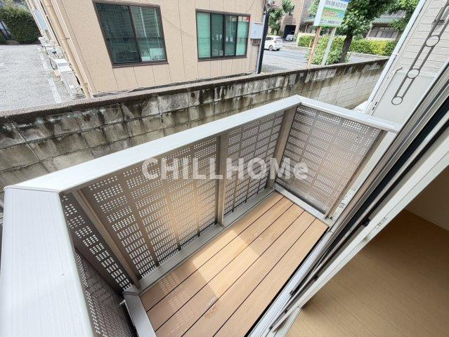 ＣＡＳＡ芝塚ＭＴのバルコニー|当社、チルホームのHPもご覧ください(^^)/物件情報多数♪