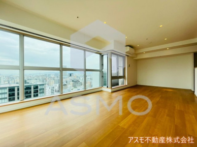 【居間・リビング】 | クロスレジデンス大阪新町 | 同マンション、別部屋参考写真