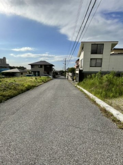 【前面道路含む現地写真】 | 木更津市真舟　土地　木更津駅