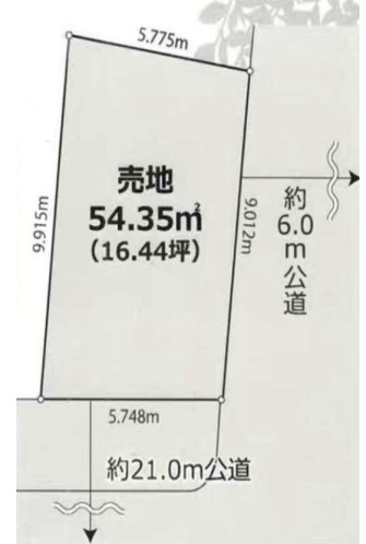 東向島1丁目売地