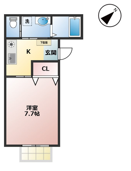 【間取り】 | アネシス大塚Ⅱ