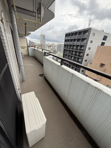 ライオンズマンション門前仲町第6のバルコニー