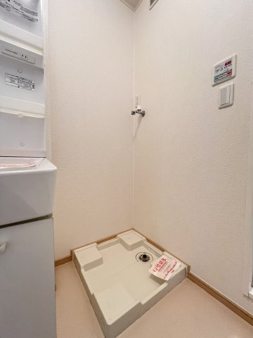 アンソレイユ西山Ⅱの洗面所|洗濯機置き場
