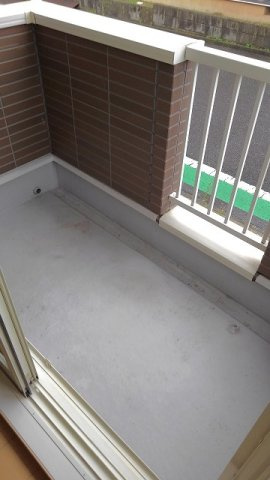 アンソレイユ西山Ⅱのバルコニー