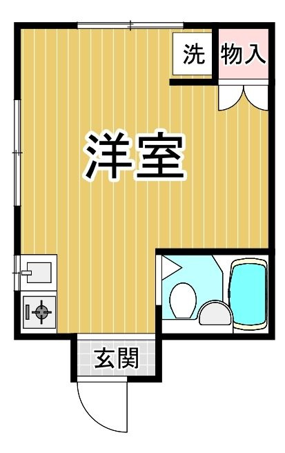 キャスル塚口の間取り