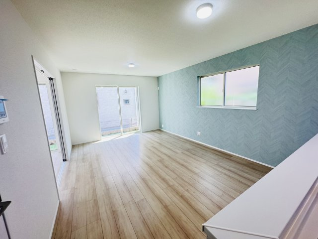 新築　前橋市青柳町　Heartful　Town　A号棟の居間・リビング|前橋市青柳町　Heartful　Town　A号棟