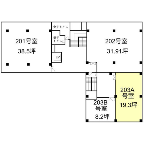 【間取り】 | 六本木福吉町ビル