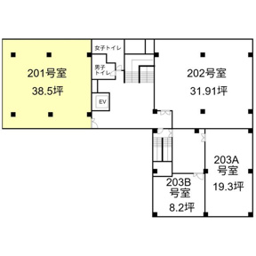【間取り】 | 六本木福吉町ビル