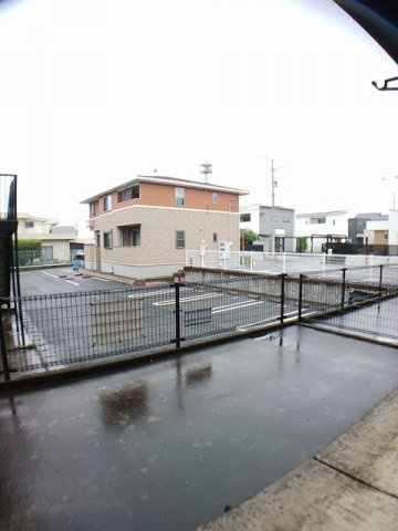 合志市豊岡のアパートの周辺