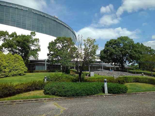 熊本市東区小山７丁目のアパートの周辺|えがお健康スタジアムまで1000m