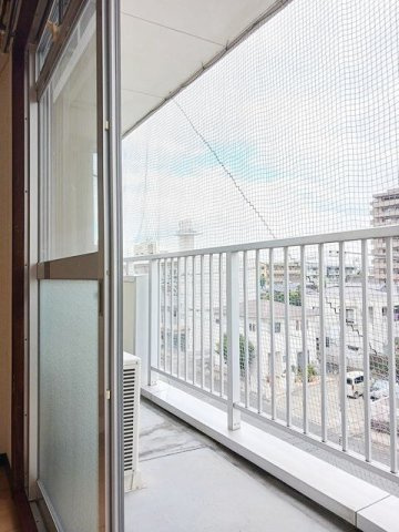 熊本市中央区保田窪１丁目の賃貸マンションのバルコニー|陽当たり良好なバルコニーです