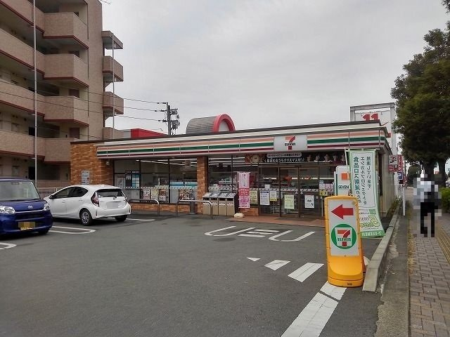 熊本市東区錦ケ丘の賃貸マンションの周辺|セブンイレブン健軍本町店まで160m