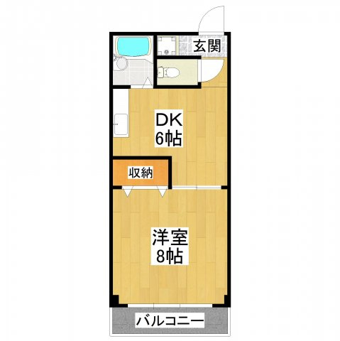 【間取り】 | アンビエンテ茱萸木