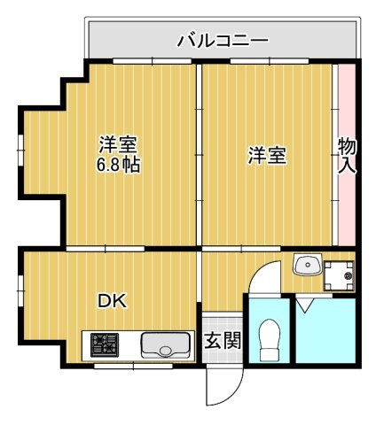 【間取り】 | シャトー有馬 | シャトー有馬（Good Home)