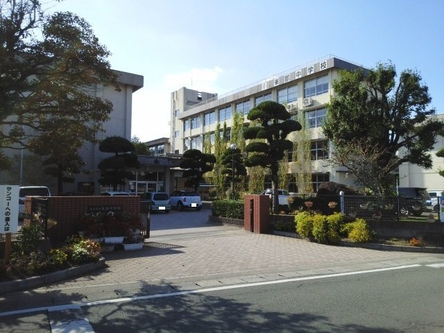 熊本市東区上南部２丁目のアパートの周辺|熊本市立東部中学校まで650m