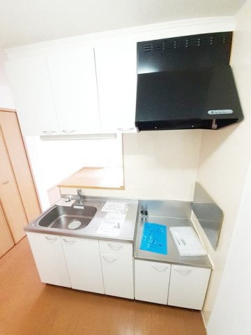 熊本市東区小山２丁目のアパートのキッチン|キッチンです