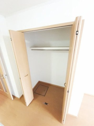 熊本市東区小山２丁目のアパートの収納|収納スペース豊富です