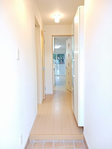 熊本市東区新南部３丁目のアパートの玄関|毎日通る玄関はこちらです