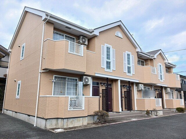 熊本市東区山ノ神２丁目のアパートの外観|落ち着いた雰囲気の外観です