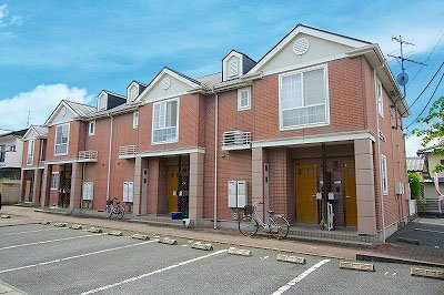 熊本市東区戸島西１丁目のアパートの外観|おしゃれな外観です