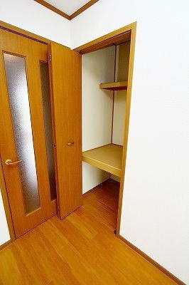 熊本市東区戸島西１丁目のアパートの収納|便利な収納スペースです