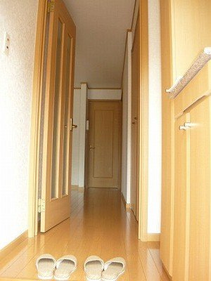 熊本市北区龍田７丁目のアパートの玄関|玄関です