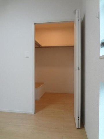 合志市須屋のアパートの収納|収納豊富です