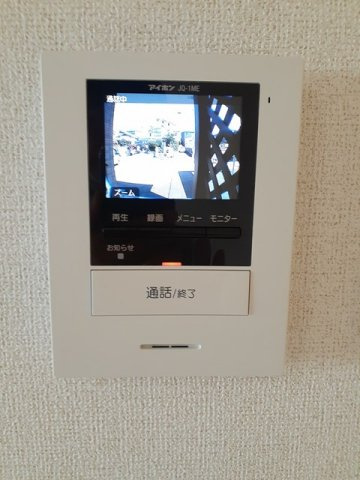 合志市須屋のアパートのセキュリティ
