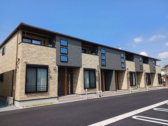 菊池郡菊陽町大字津久礼のアパートの外観|外観もきれいです