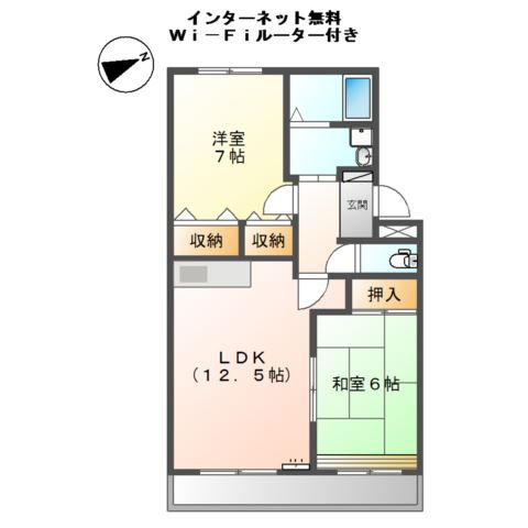 レジデンスコート東山の間取り